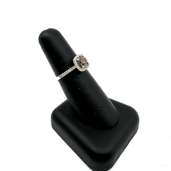 LeVian 14K Approx 1.37ct Chocolate Diamond Ring Size 7, 2.09dwt - Picture 4 of 13